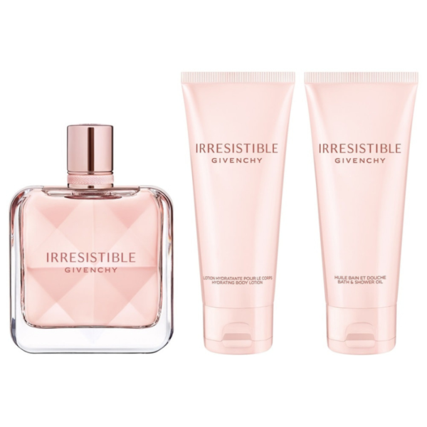 Givenchy Irresistible Femme Coffret EDP 80ML Shower Gel Body Lotion