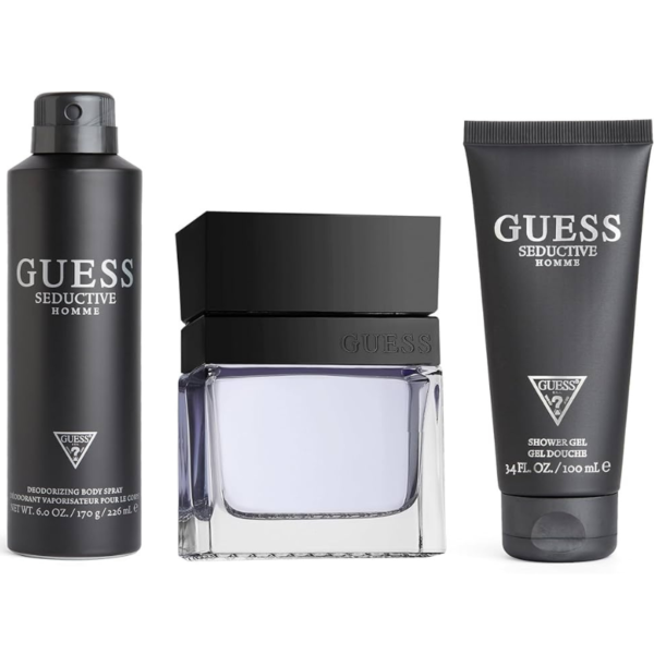 Guess Seductive Homme Pouch Coffret EDT 100ML Shower Gel 100Deodorant226ML