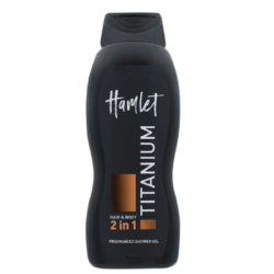 HaMLet Men Titanium Shower Gel 650ML