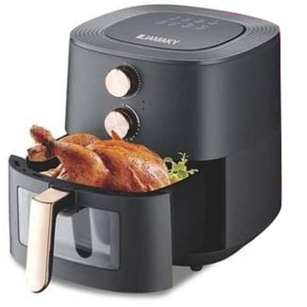 Jamaki Air Fryer 1800 Watt 7L – Silver & Black – Jmk5007