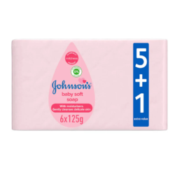 Johnson’s Baby Soap 5+1 Free Pack