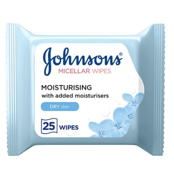 Johnson’s Cleansing Wipes Dry Skin 25