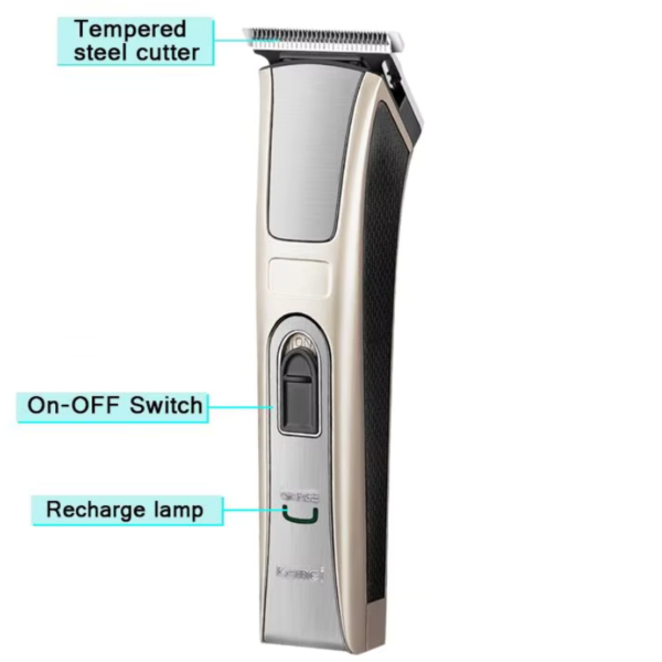 Kemei KM-5017 Rechargeable Professional Hair Trimmer for Men, Women