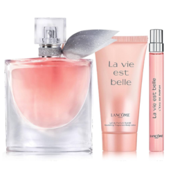 Lancome Vie Est Belle Coffret EDP 100ML 10ML Masc Body Lotion 50ML