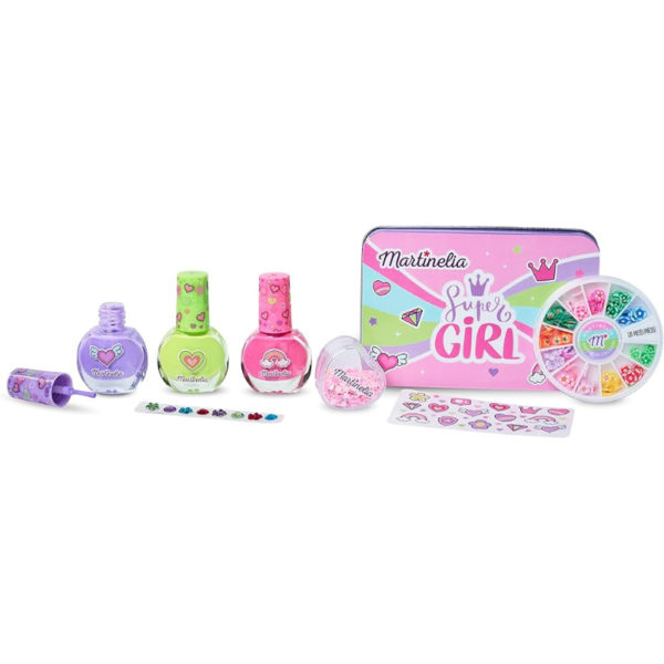 Martinelia Baby Cosmetics Girl Nail Design Set