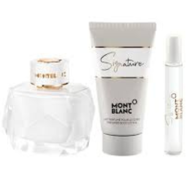 Mont Blanc Signature for women Coffret EDP 90ml + 7.5ml + BL 100ml