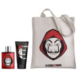 Netflix La Casa De Papel Coffret EDT 100ML Shower Gel 150 Bag