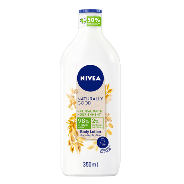 Nivea Good Body Lotion Natural Oat And Nourishment Clear 350ML