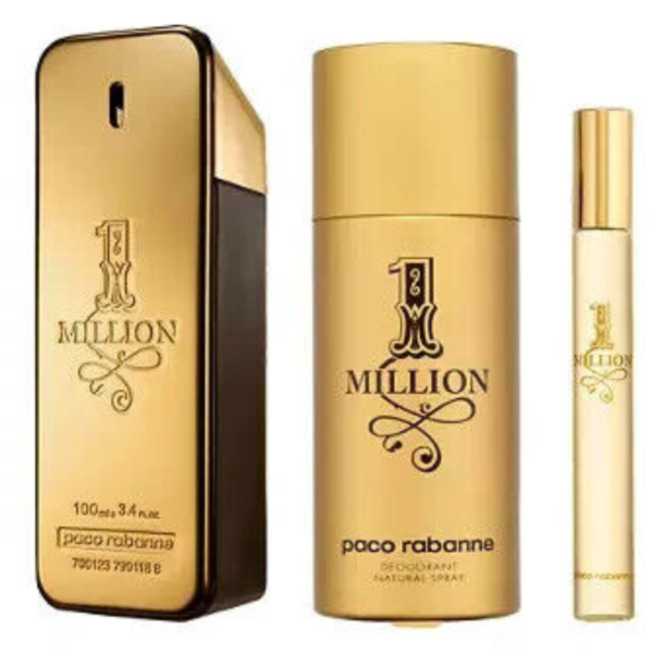 Paco Rabanne 1 Million Golden Oud Homme EDP 100ML 10ML Deodorant 150ML