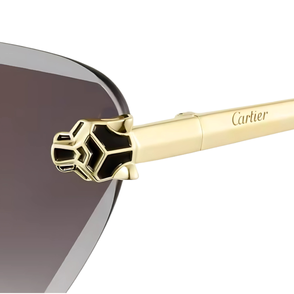 Panthere de Cartier sunglasses Clockwise