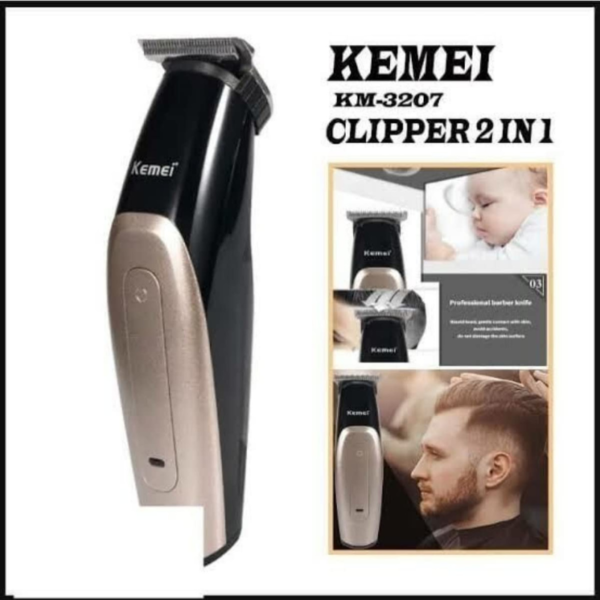 Professional rechargeable hair clipper KM-3207 Kemei