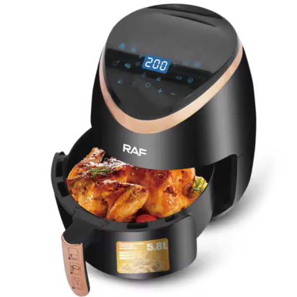 Raf Air Fryer 5.8L R-5234, Black