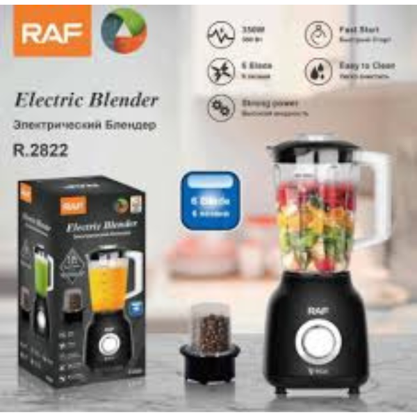 Raf Electric Blender 6 Blade 1.5L R2822