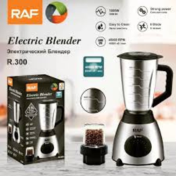 Raf Electric Blender Stainless Steel Jug With Masala Grinder And 1.5L Capacity R.300 ? 1000W