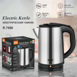 Raf Electric Kettle R.7897 Metal Disc 2L 2000W