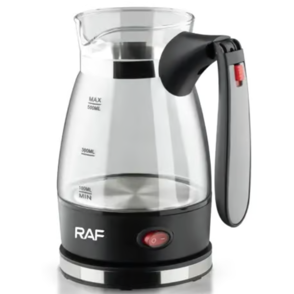 Raf R128 Electric Transparent Coffee Pot 600W 0.5L