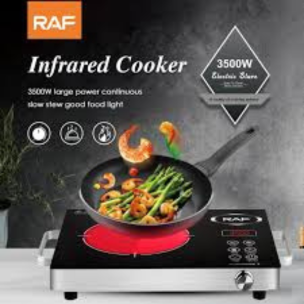 Raf Touch Single Radiant Infrared Cooker Heaters Infrared Stoves Raf R-8003