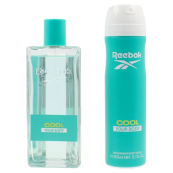 Reebok Cool Ur Body Femme Coffret EDT 100ML Deodorant 150ML