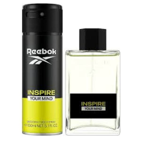 Reebok Inspire Ur Mind Homme Coffret EDT 100ML Deodorant 150ML