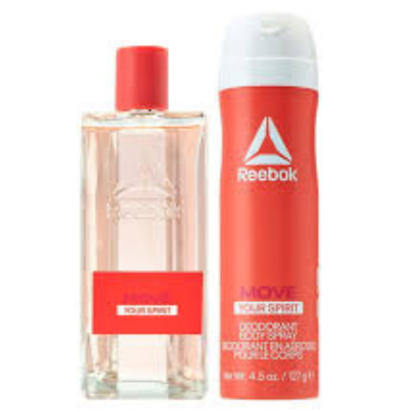 Reebok Move Ur Spirit Femme Coffret EDT 100ML Deodorant 150ML