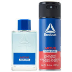 Reebok Move Ur Spirit Homme Coffret EDT 100ML Deodorant 150ML