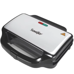 Sonifer Sf-6055 900W Sandwich Maker With Grill Plate Stainless Steel