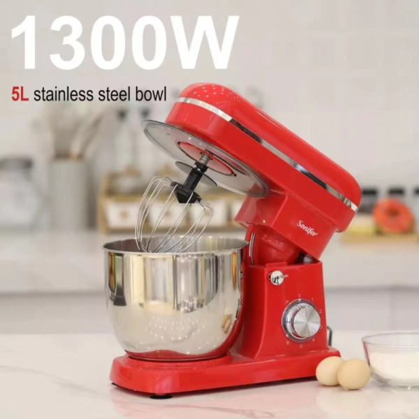 Sonifer Sf-8065 Stand Mixer Red 5 L 1300 W