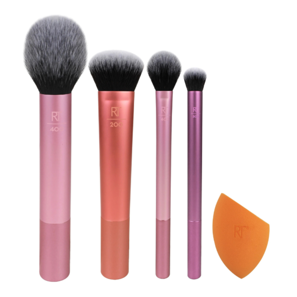 Trendy Face Eye Cheek Lip Brushes Set A23