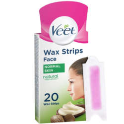 Veet Face Wax Strips 12 Pieces (All Skin Types)