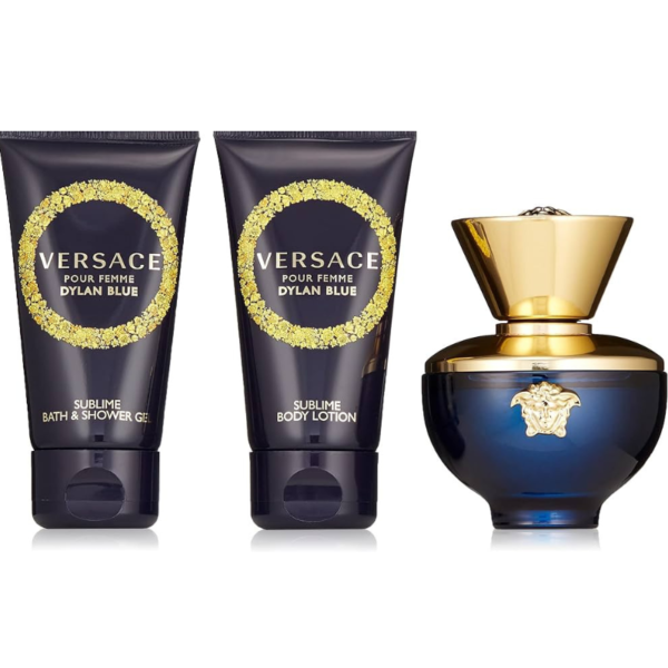 Versace Dylan Blue Femme Coffret Bag EDP 100ML Shower Gel Body Lotion 100ML