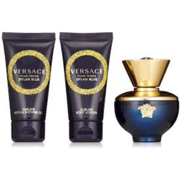 Versace Dylan Blue Femme Coffret Bag EDP 100ML Shower Gel Body lotion 100ML