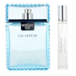 Versace Eau Fraiche Homme Coffret EDT 100ML 10ML Trousse