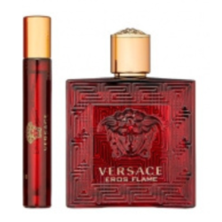 Versace Eros Flame Homme Coffret EDP 100ML 10ML Trousse