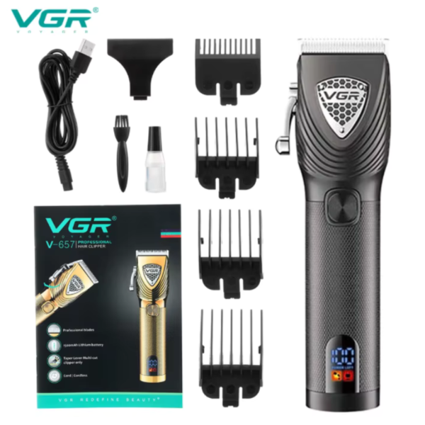 Vgr V-657 Rechargeable Professional Electric Hair Clipper