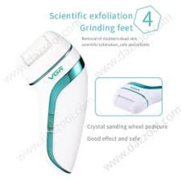 Vgr V-713 Lady Epilator Bikini Hair Removal Foot Grinder