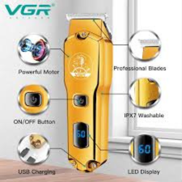 Vgr V-927 Professional Rechargeable Electric Hair Trimmer