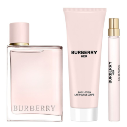 BURBERRY HER FOR WOMEN COFFRET EDP100 ML + 10ML + BODY LOTION 75ML