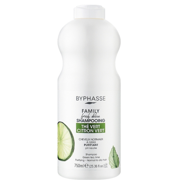 BYPHASSE DELICE SHAMPOO LIME OILY HAIR 750ML