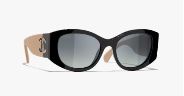 Chanel Oval Sunglasses