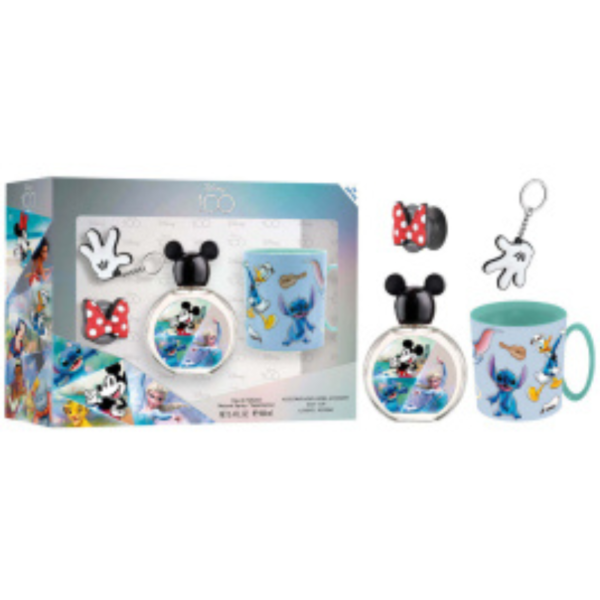 DISNEY 100 COFFRET EDT 100ML + ACC + MUG