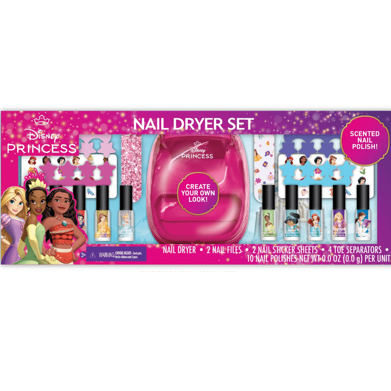 DISNEY BRAIDED NAIL DRYING SET