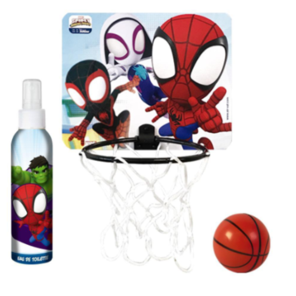 DISNEY MARVEL SPIDEY EDT 150ML + BASKET ACC