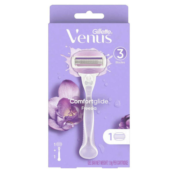 GILETTE VENUS COMFORT GLIDE AVOCADO & FREESIA SCENT