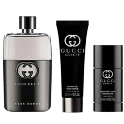 GUCCI GUILTY FOR MEN COFFRET EDT 100ML + DEO STICK + SHOWER GEL 50ML