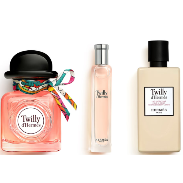 HERMES TWILLY FOR WOMEN COFFRET EDP 85ML +15ML + BODY LOTION 80ML