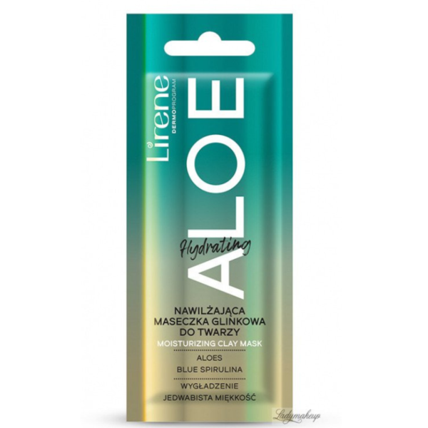 LIRENE ALOE MOISTURIZING CLAY MASK