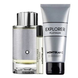 MONT BLANC EXPLORER FOR MEN COFFRET EDP 100ML +7.5 + SHOWER GEL 100ML