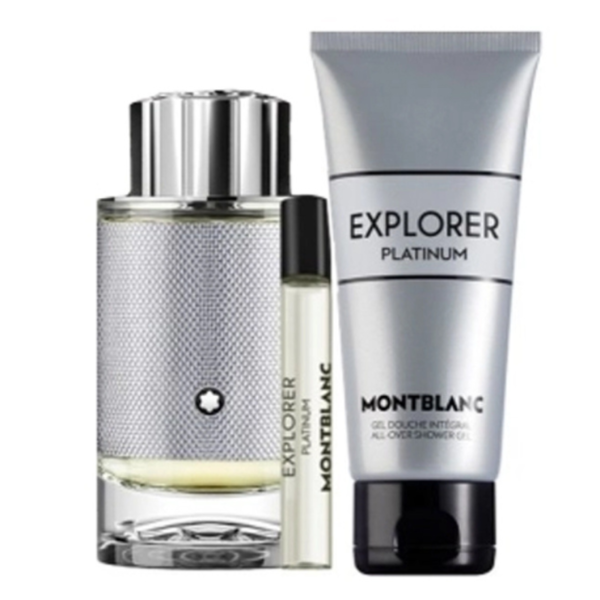 MONT BLANC EXPLORER FOR MEN COFFRET EDP 100ML +7.5 + SHOWER GEL 100ML