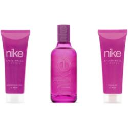 NIKE WOMAN PURPLE MOOD COFFRET EDT 100ML + SHOWER GEL / BL75ML