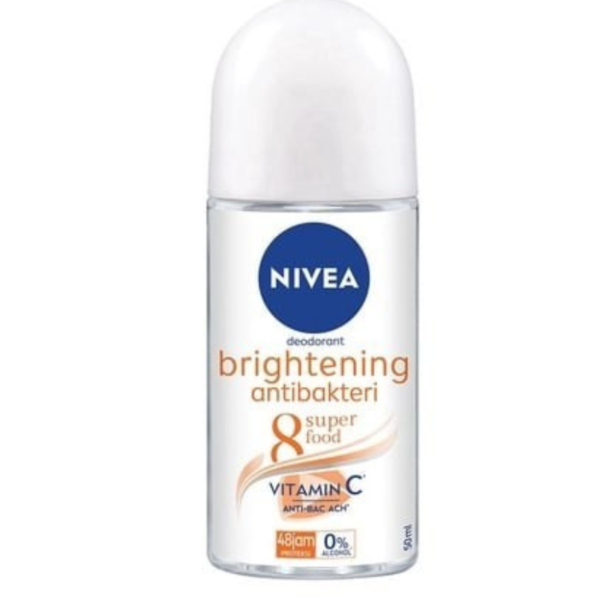 NIVEA FOR WOMEN DEODORANT ROLL BRIGHTENING 50ML